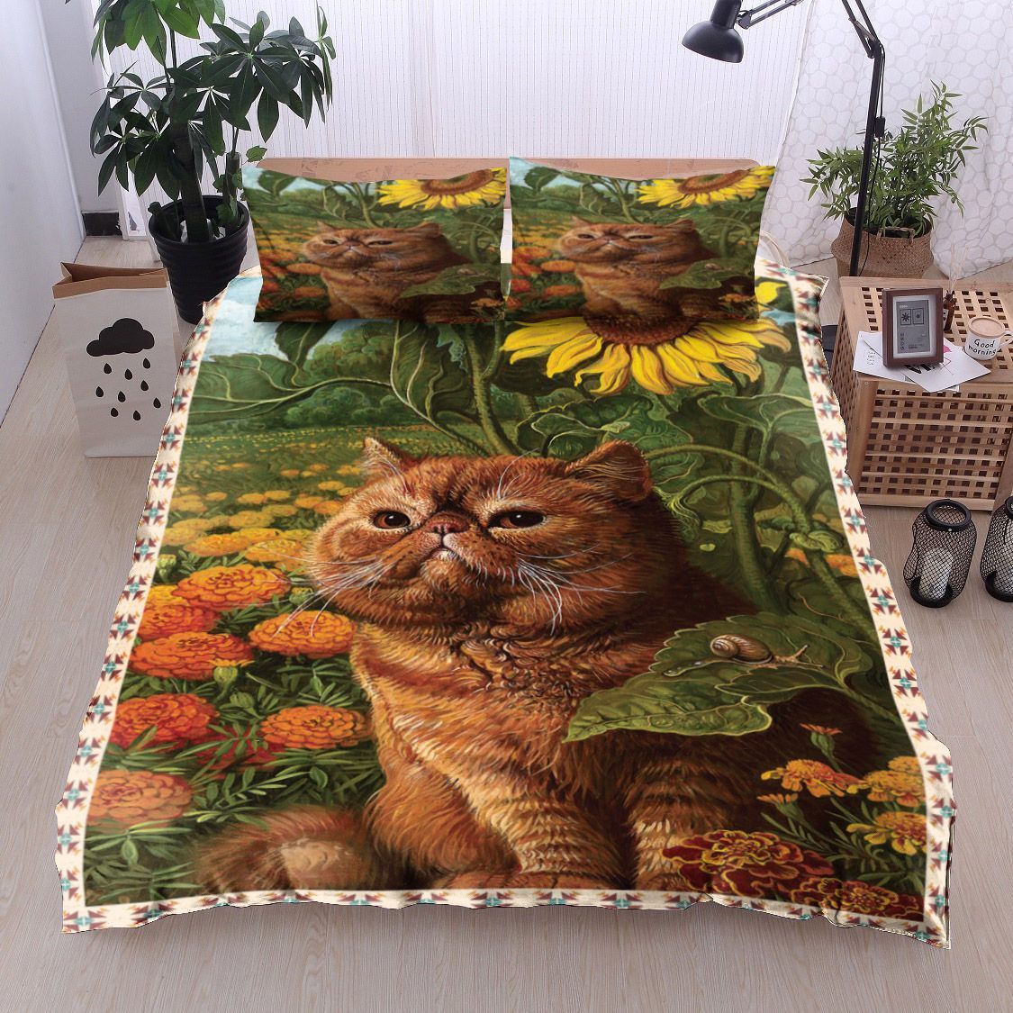 Exotic Cat Bedding Set