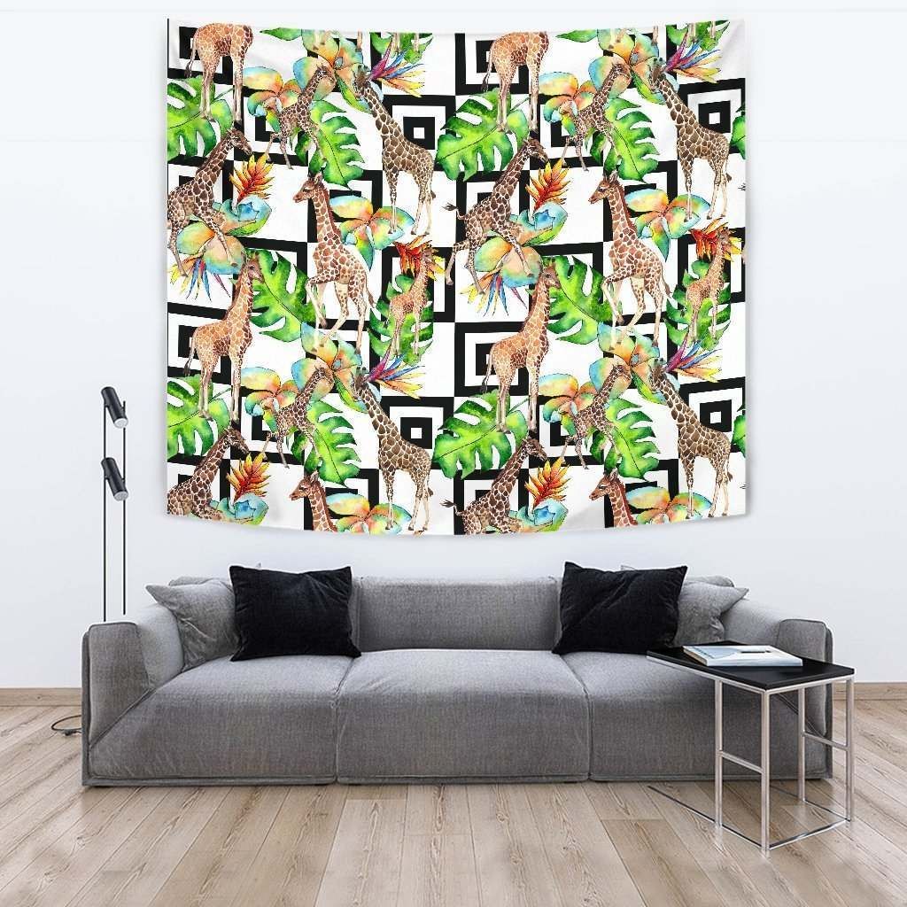 Exotic Tropical Giraffe CL17100078MDT Tapestry