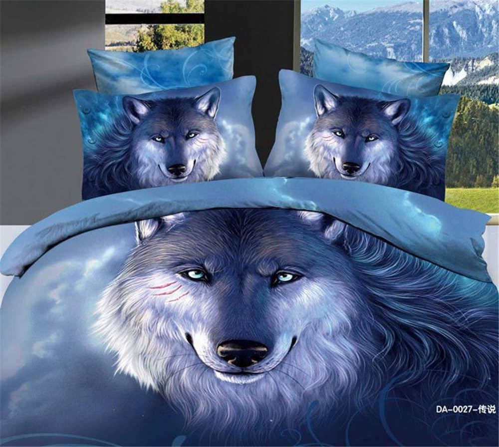 Eyed Wolf 3d Bedding Set