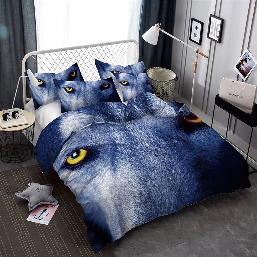 Eyes Of A Wolf Bedding Set