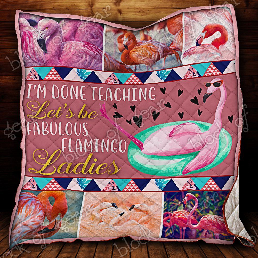 Fabulous Flamingo Ladies Quilt Np171 Dhc11122268Dd