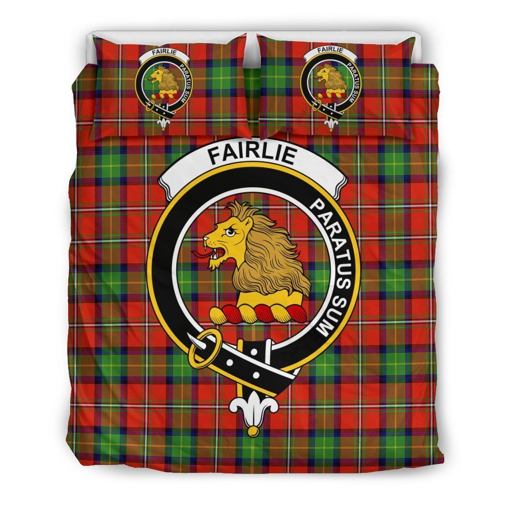 Fairlie Clan Badge Tartan Bedding Set
