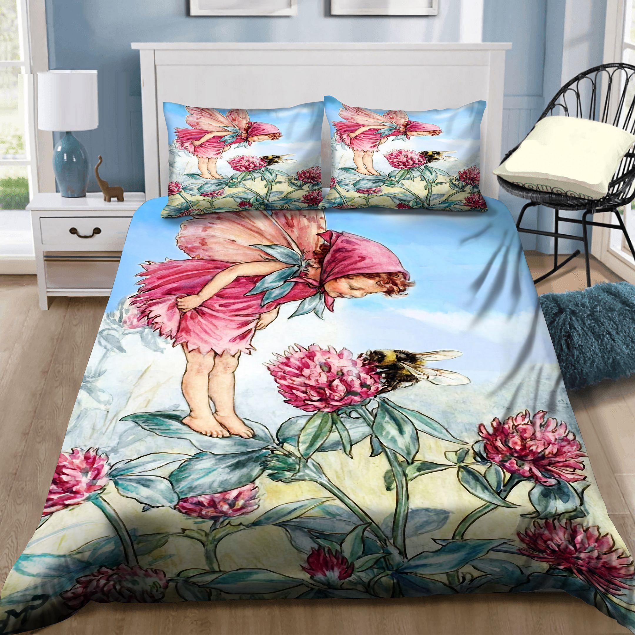 Fairy And Bee Bedding Set