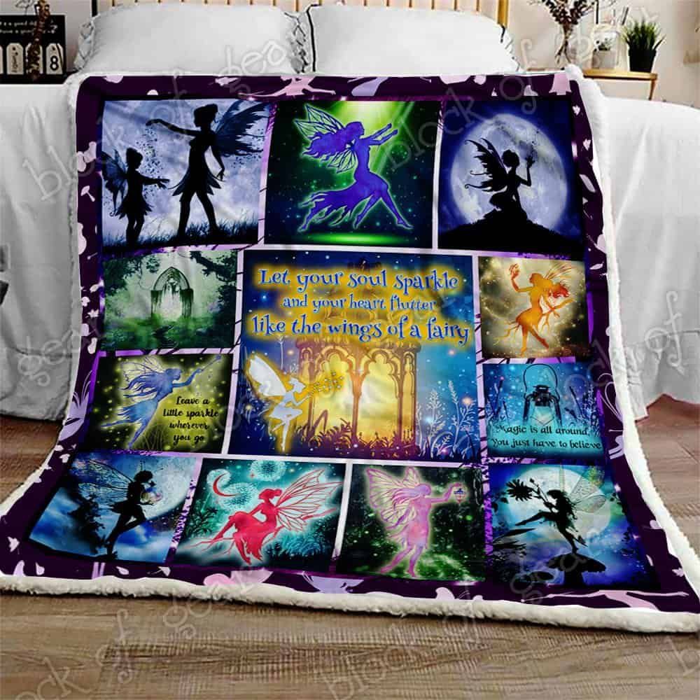 Fairy Fairy Fleece Blanket