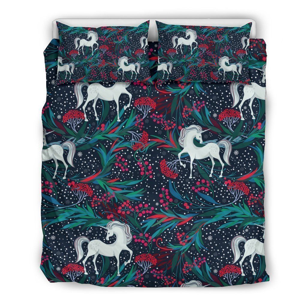 Fairy Floral Unicorn Bedding Set