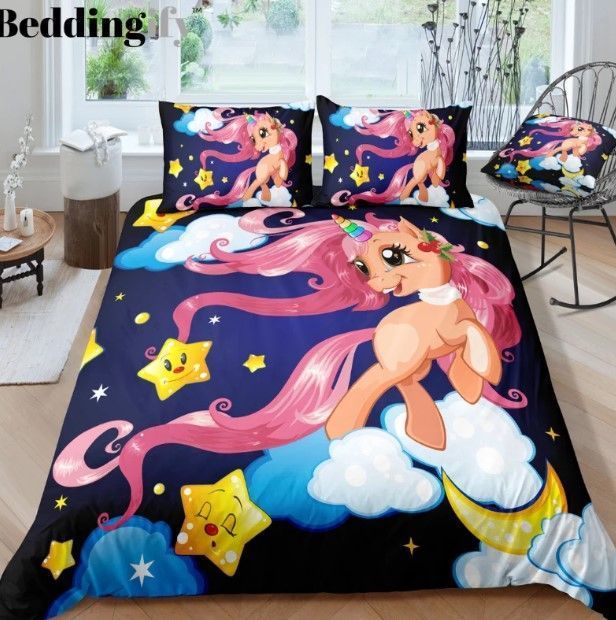 Fairy Unicorn Bedding Set