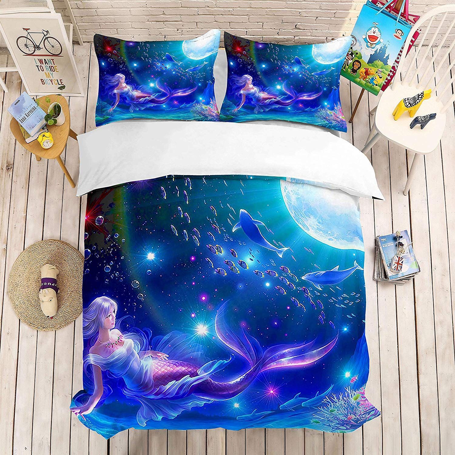 Fairytale Mermaid Bedding Set