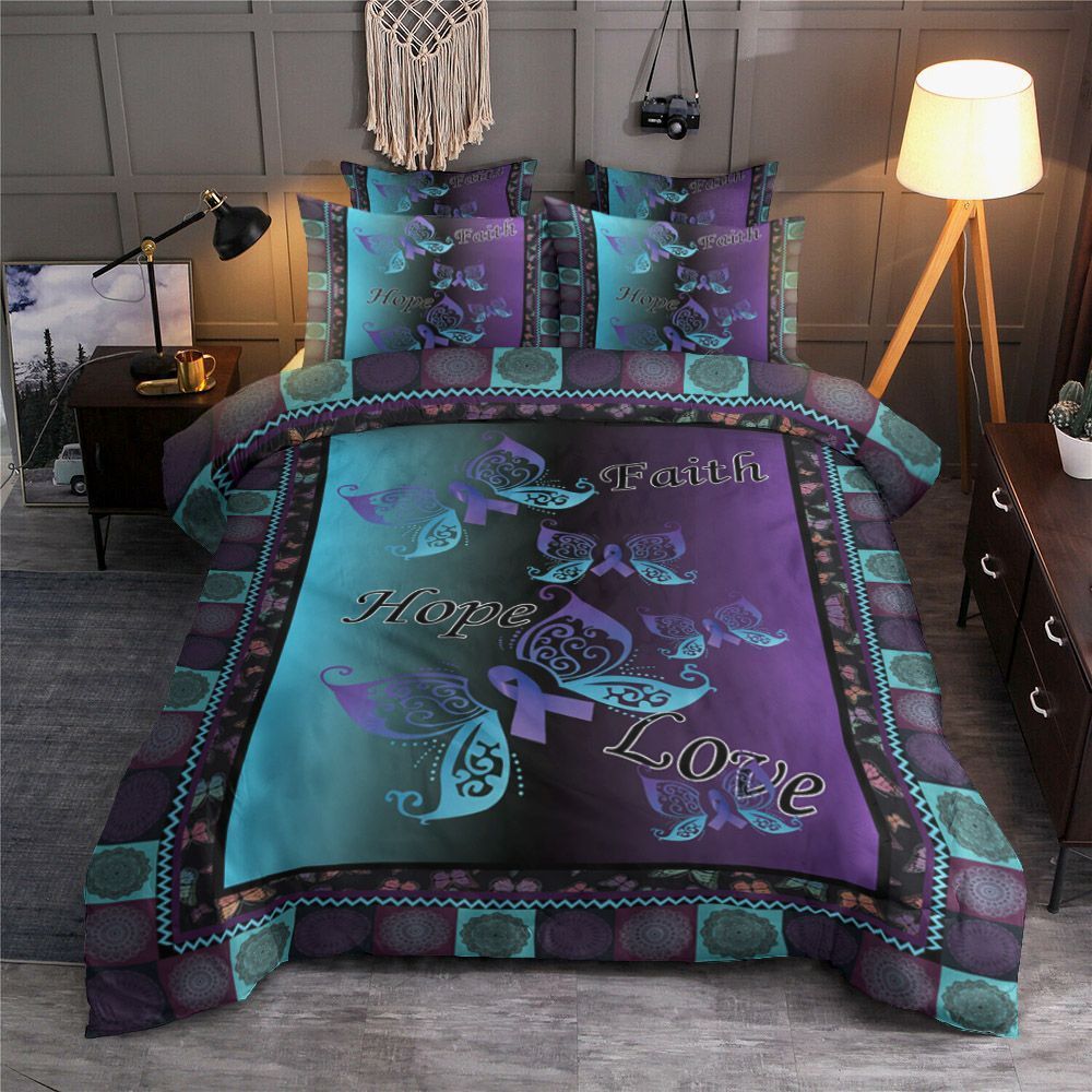 Faith Hope Love Bedding Set