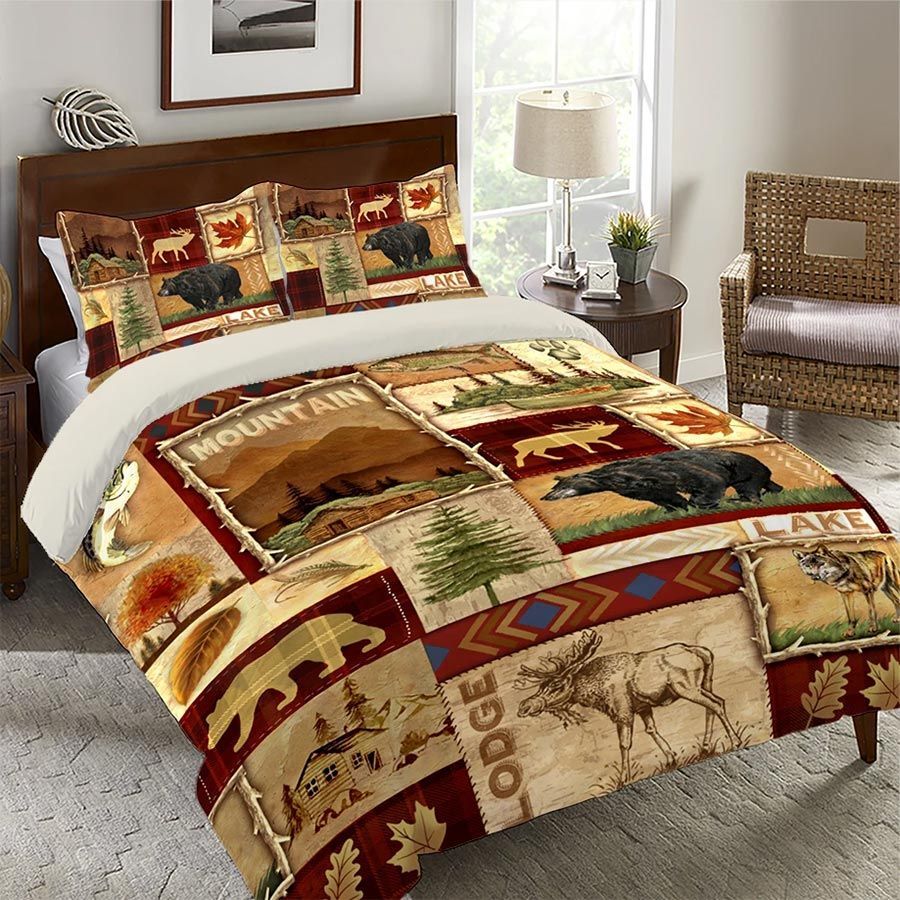 Fall Animals Bedding Set