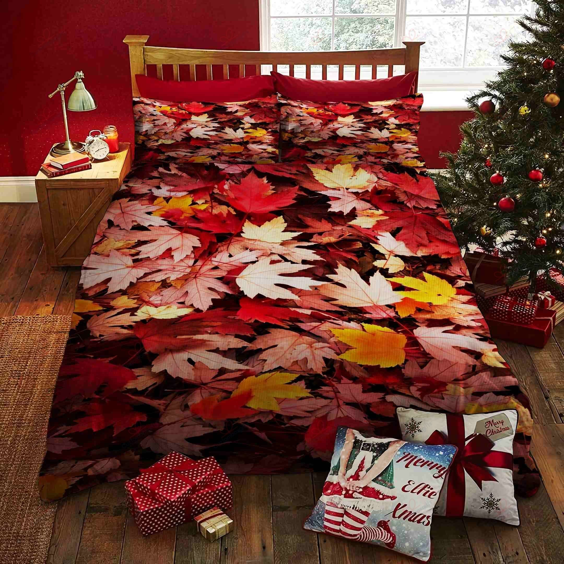 Fall Leaves Bedding Set