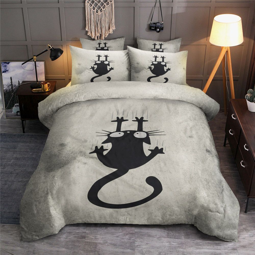 Falling Cat Bedding Set