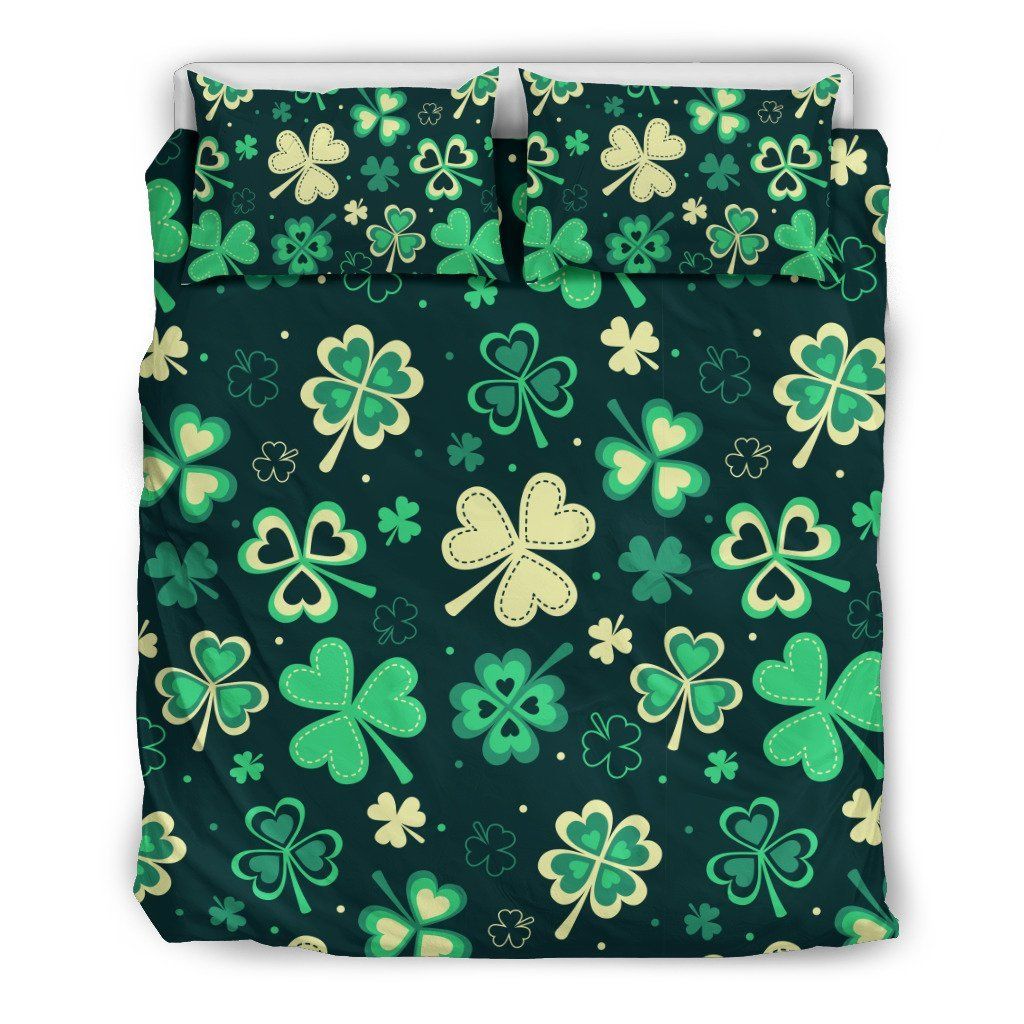 Falling Shamrock St. Patrick’s Day Bedding Set