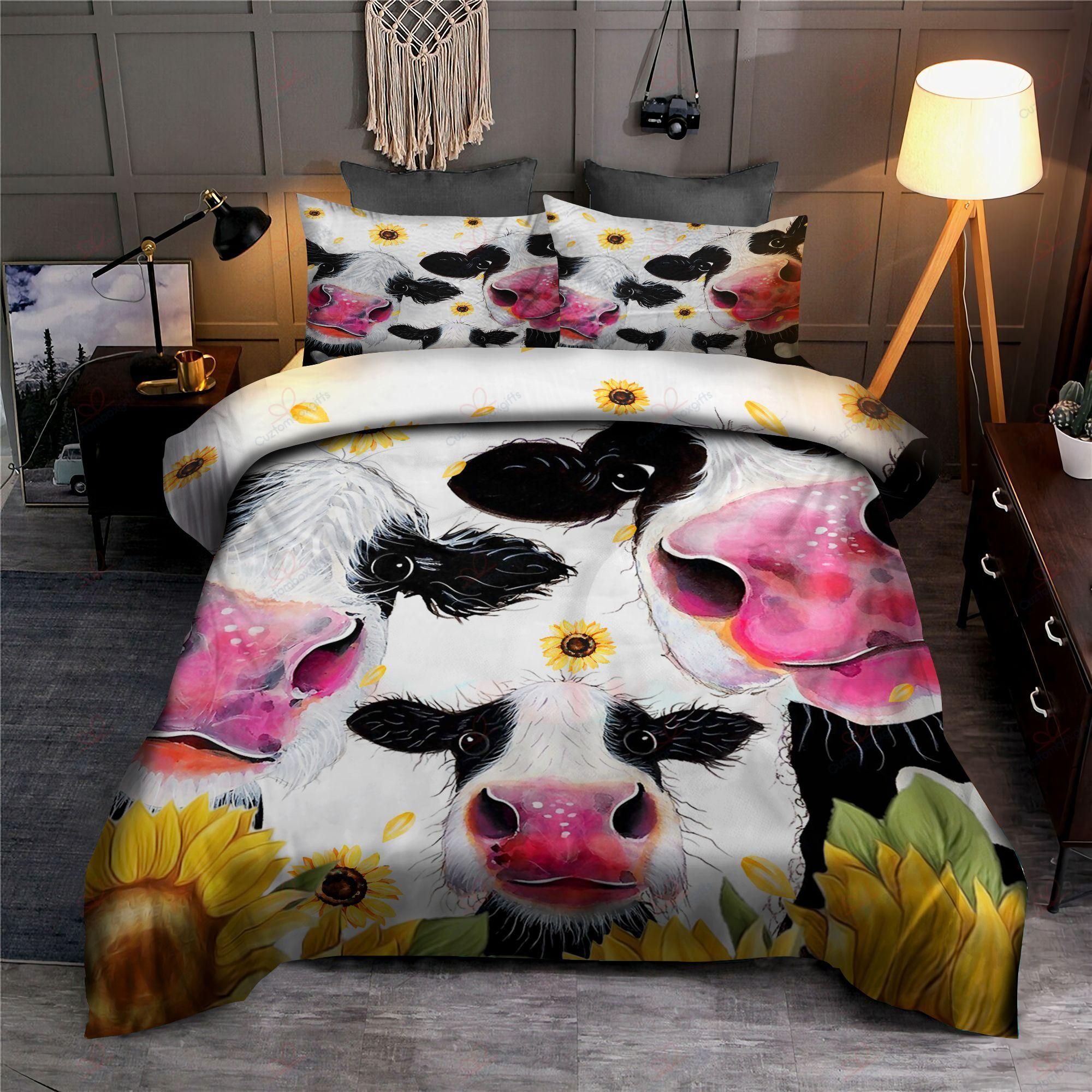 Family Cow Bedding Set