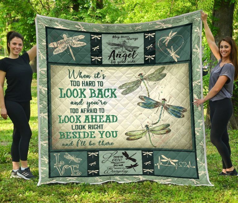 Family Dragonfly Beside You NC1909245CL Quilt Blanket