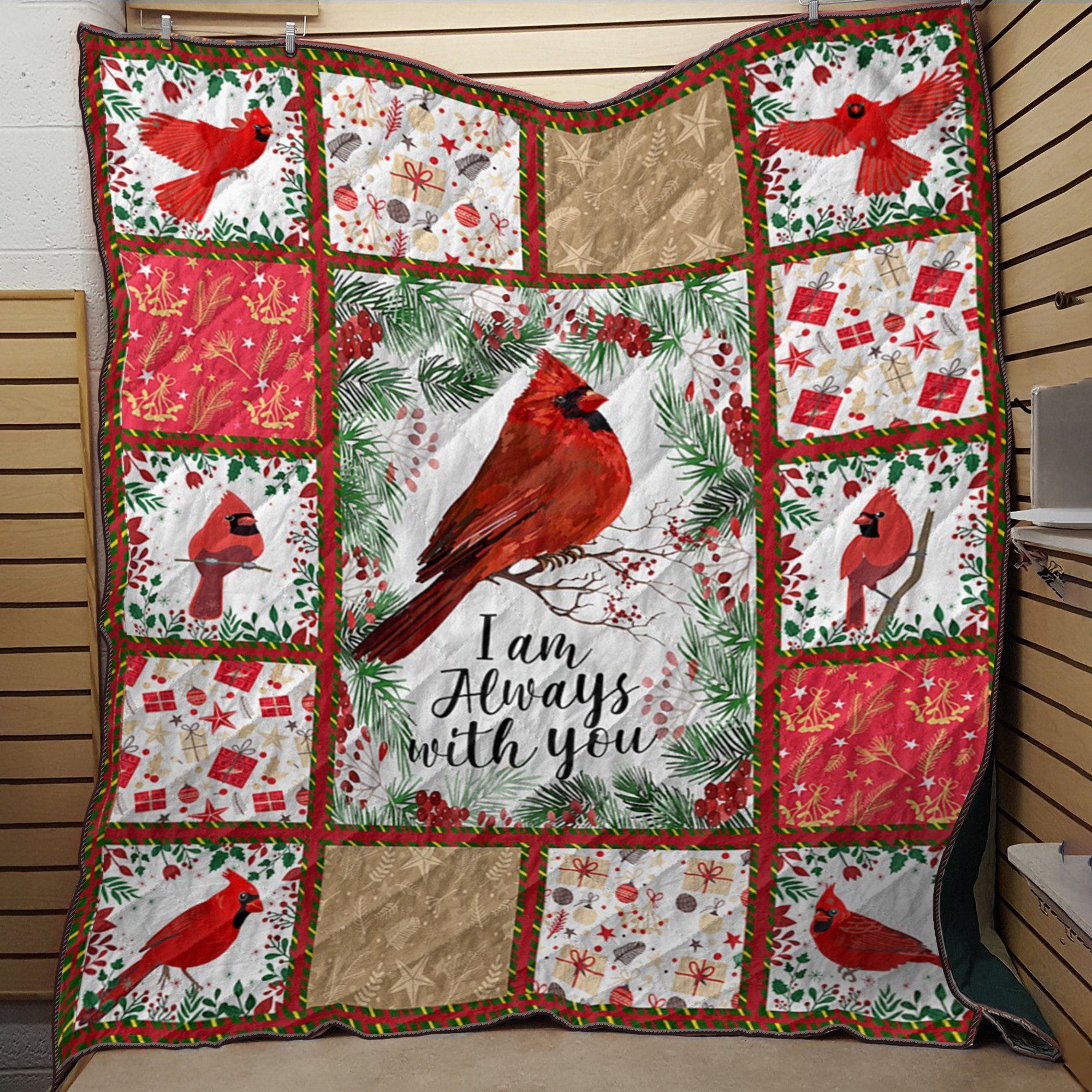 Family Is The Best Cardinal Bird Quilt Blanket Dhc09121897Dd