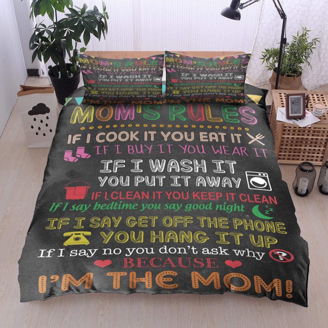 Family Mom Bedding Set