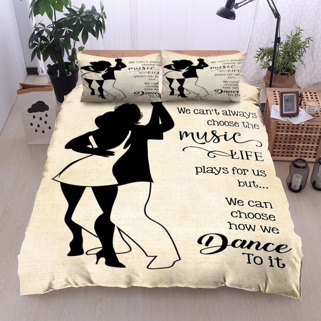 Family We Can T Always Choose The Music Life Bedding Set