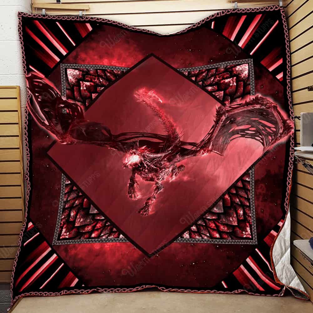 Fantasy Dragon Quilt Blanket Kh2 Dhc131256Dd