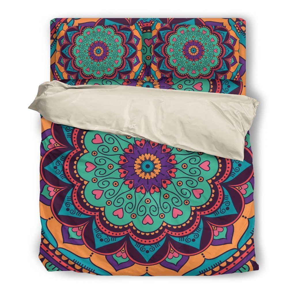 Fantasy Mandala Lovers Printed Bedding Set