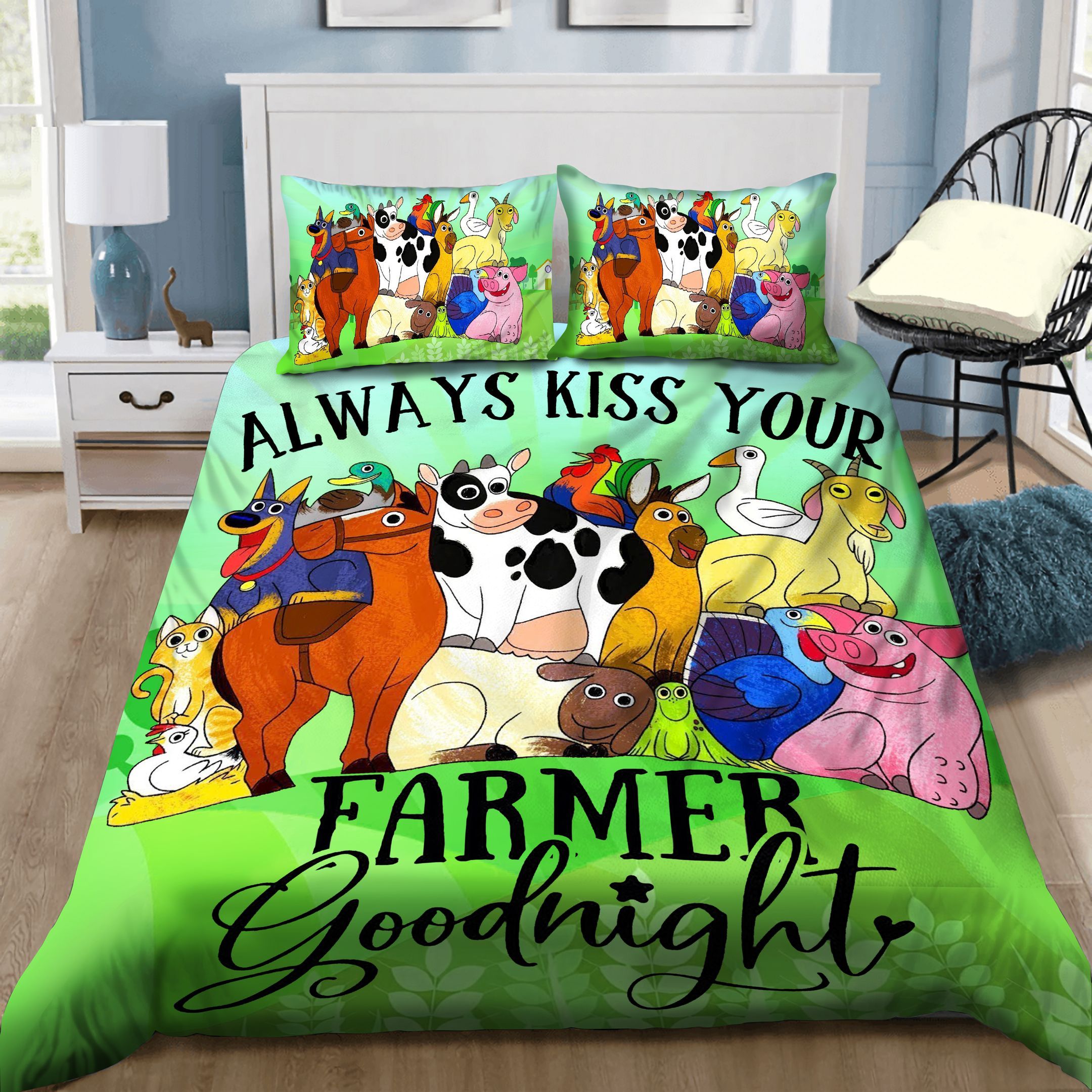 Farm Animals Bedding Set