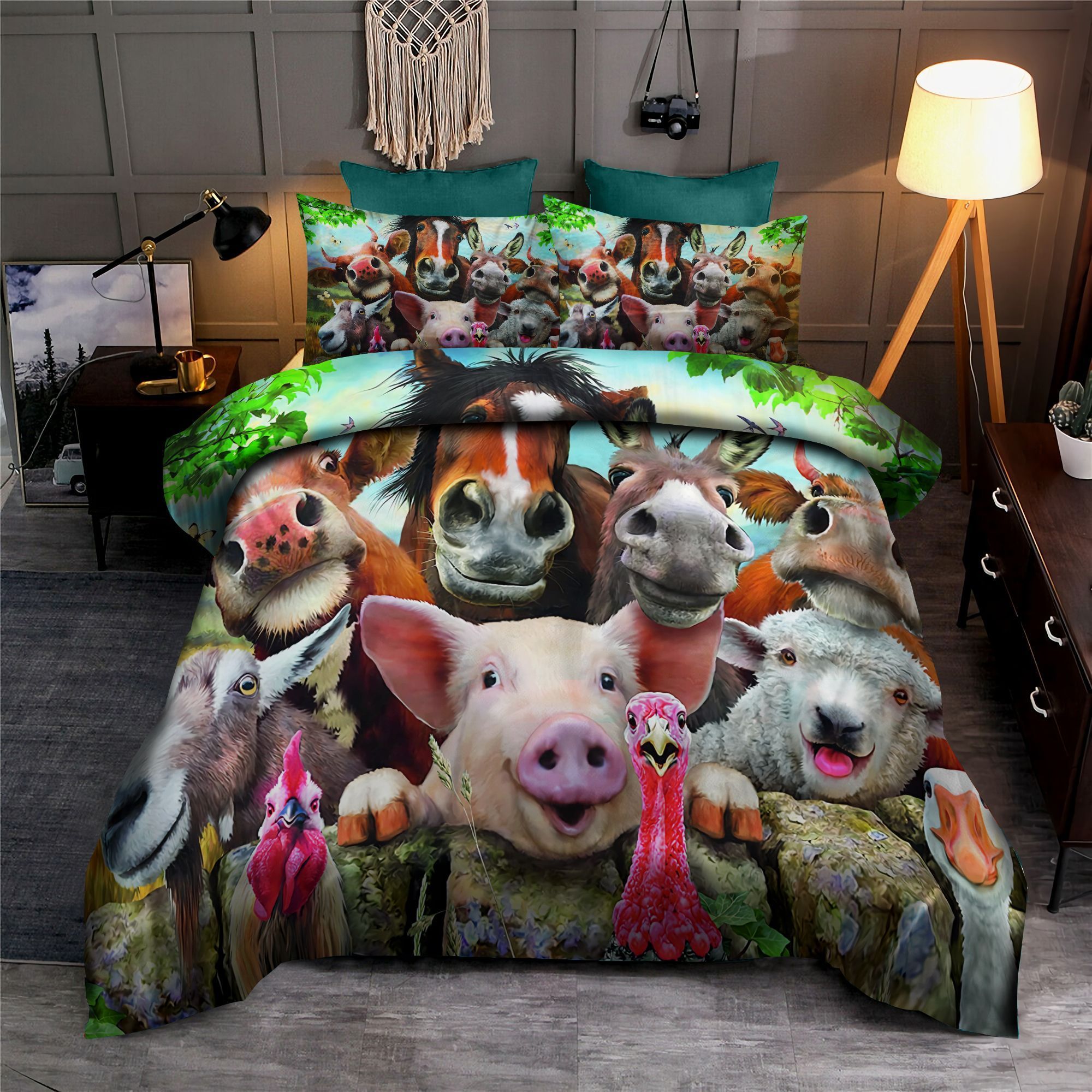 Farm Animals Bedding Set