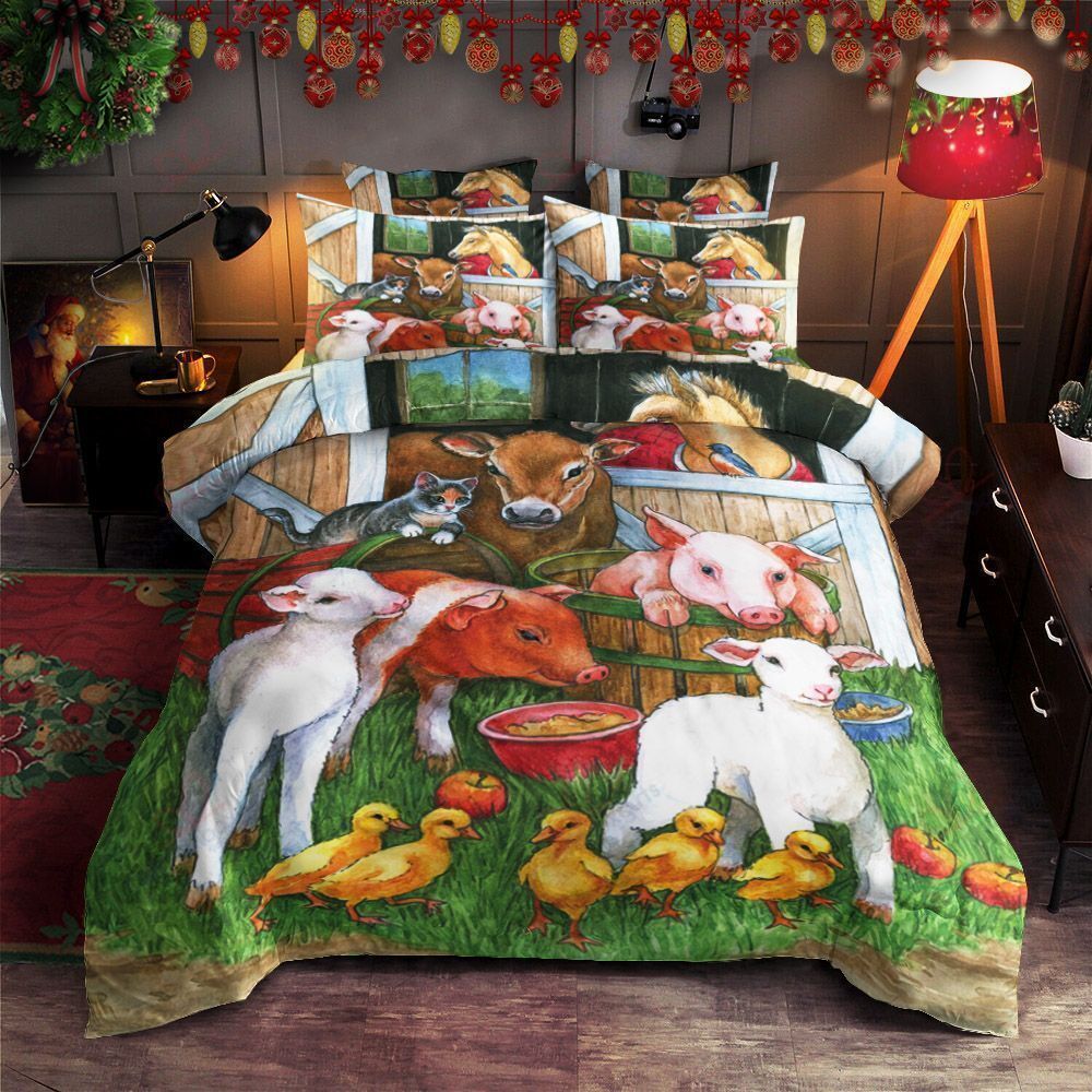 Farm Animals Bedding Set