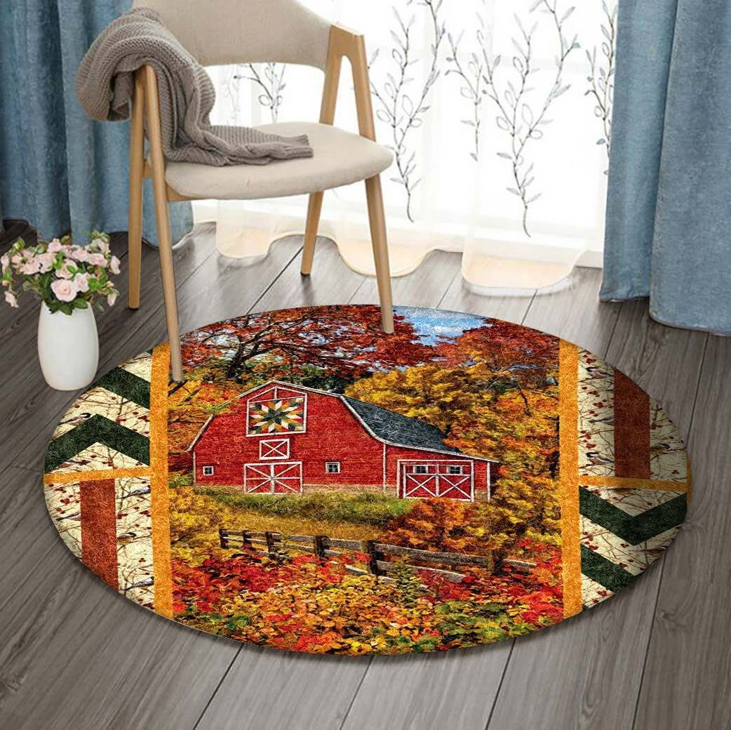 Farm Round Carpet