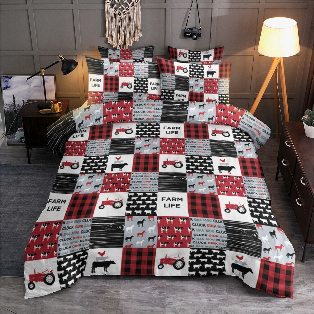 Farm Life Cattle Bedding Set