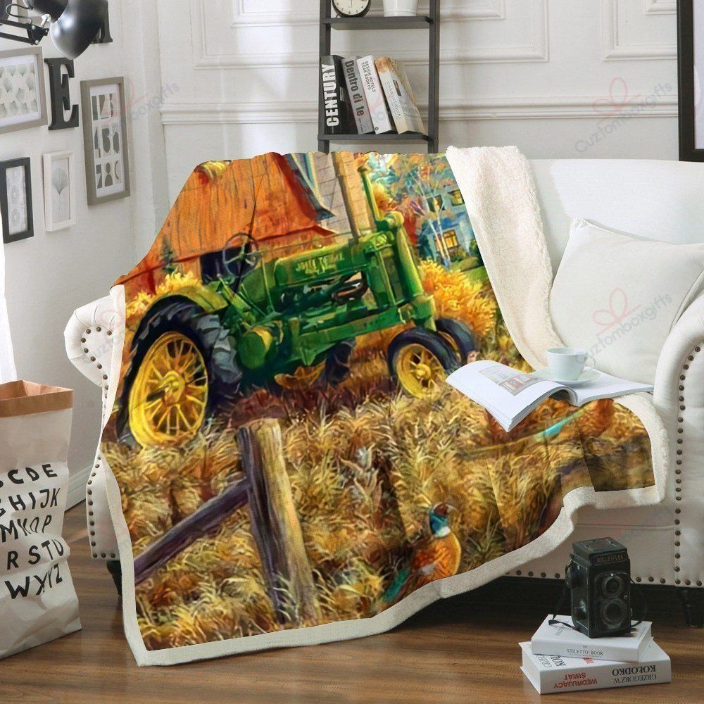 Farm Fleece Blanket