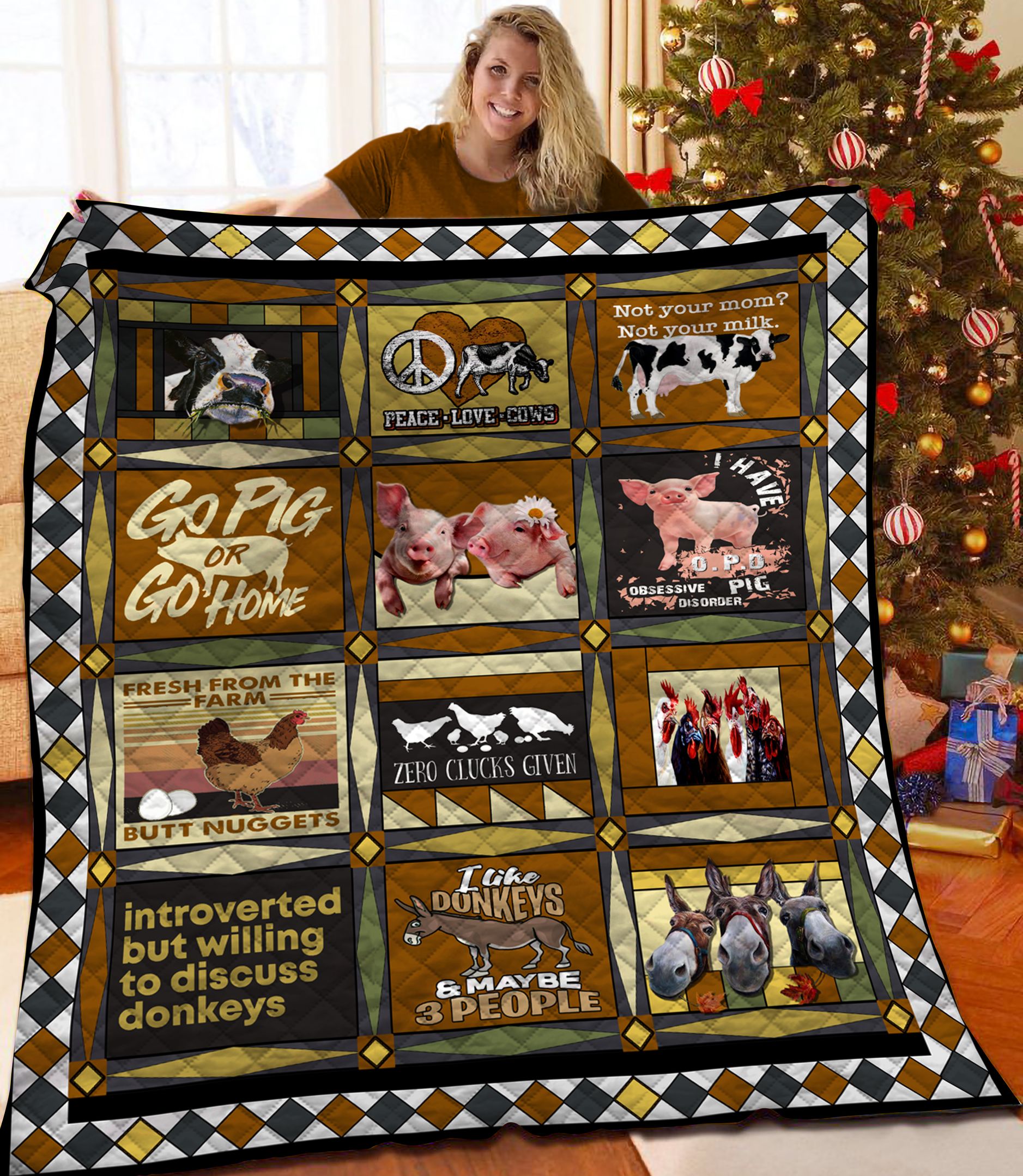 Farmer BBB091114NB Quilt Blanket