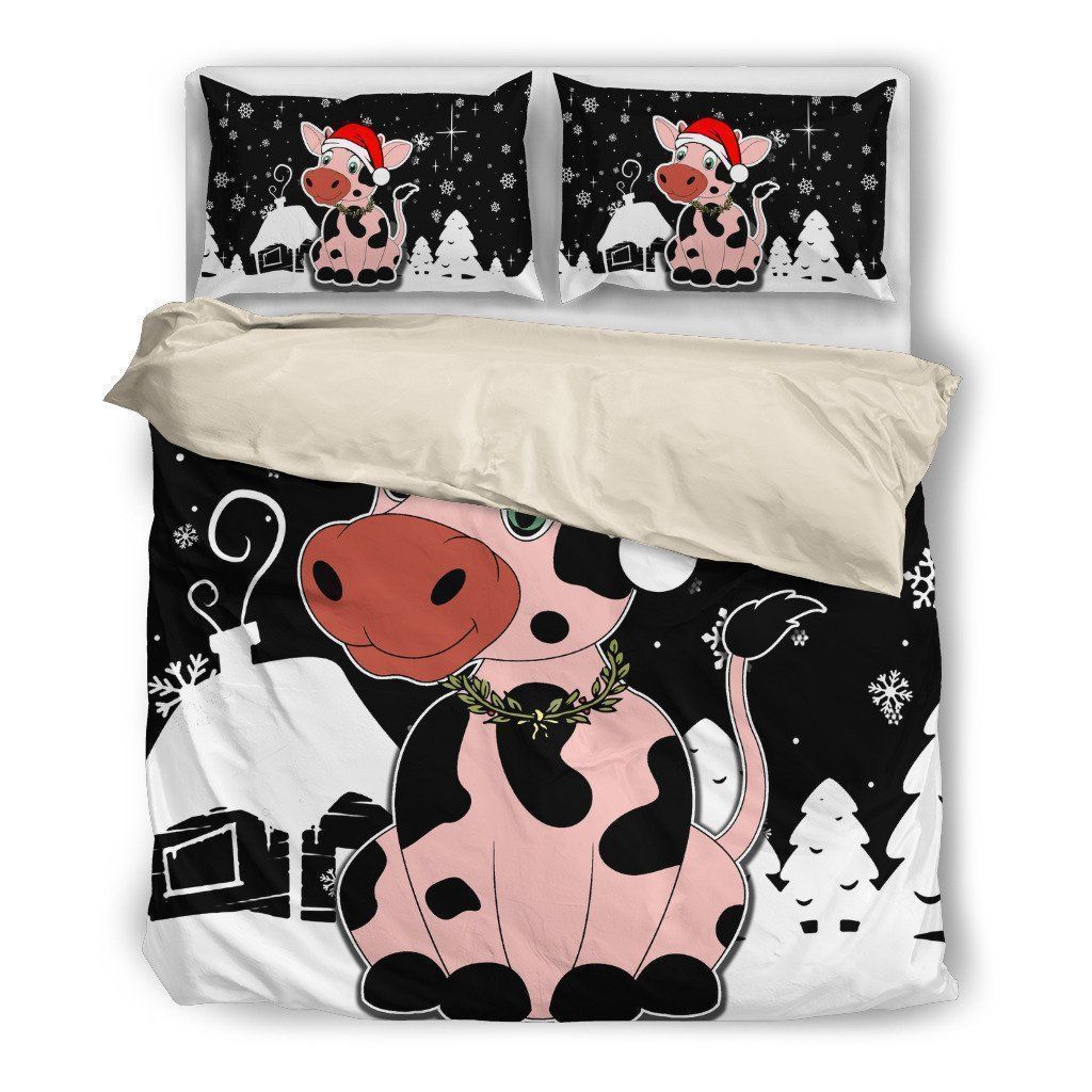 Farmer Love Cow Farmer Love Christmas Day Bedding Set