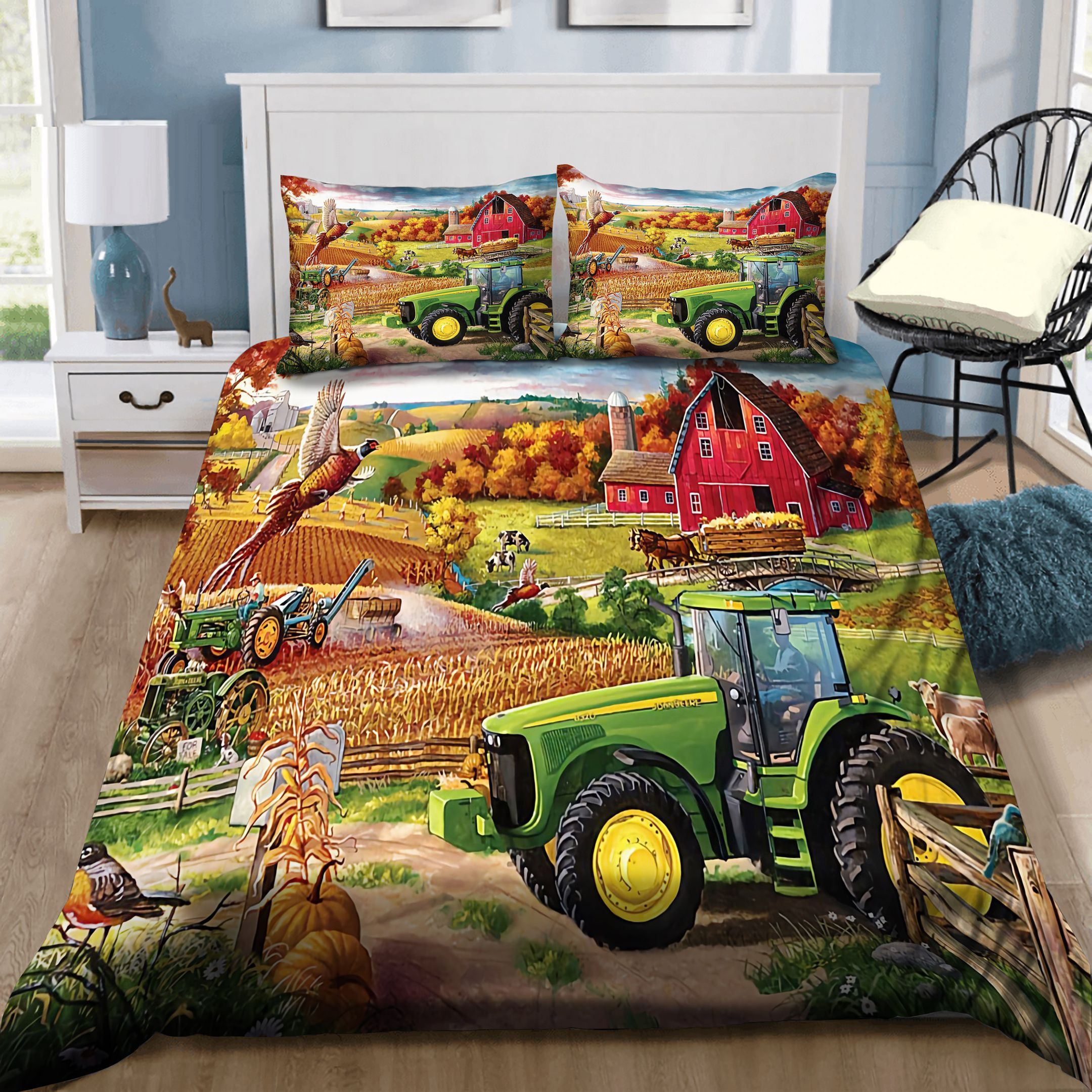 Farmer Peaceful Land Bedding Set