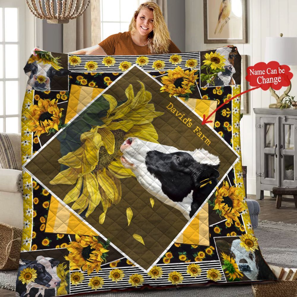 Farmer Personalized Quilt Blanket HHH060602HN