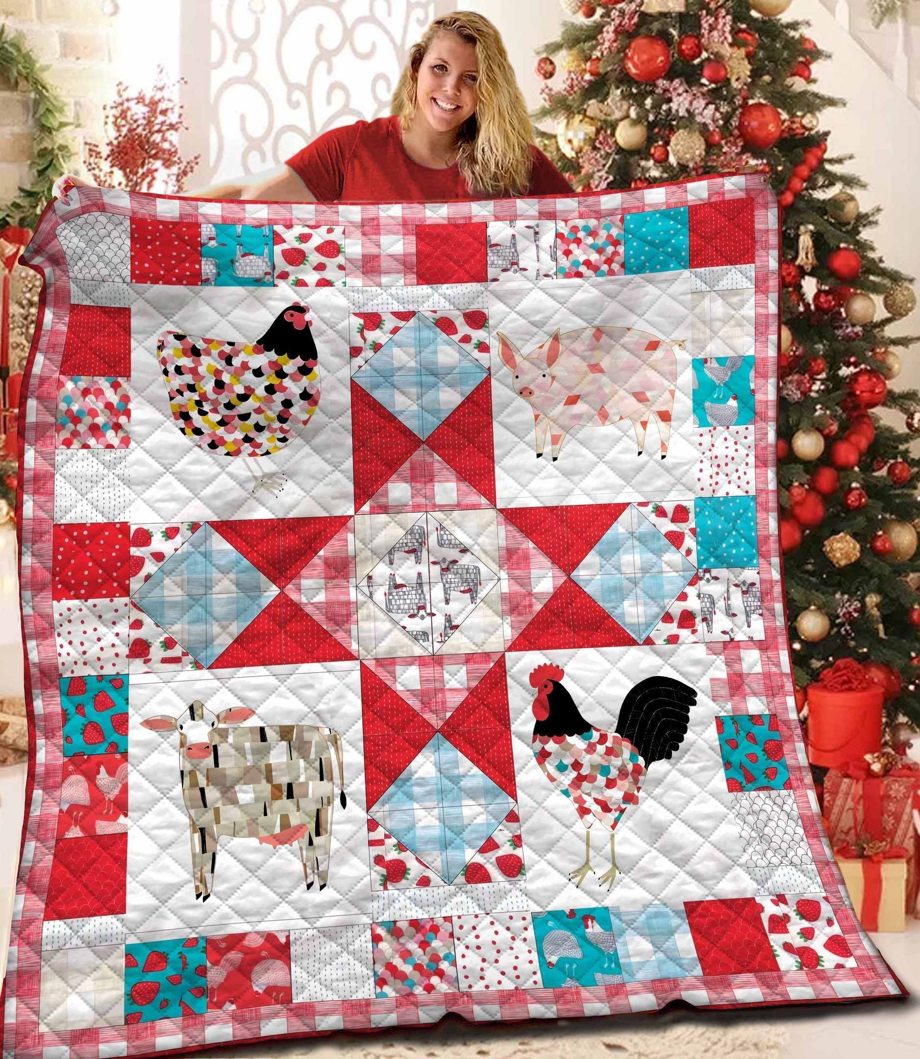 Farmer Quilt Blanket BBB051110MH