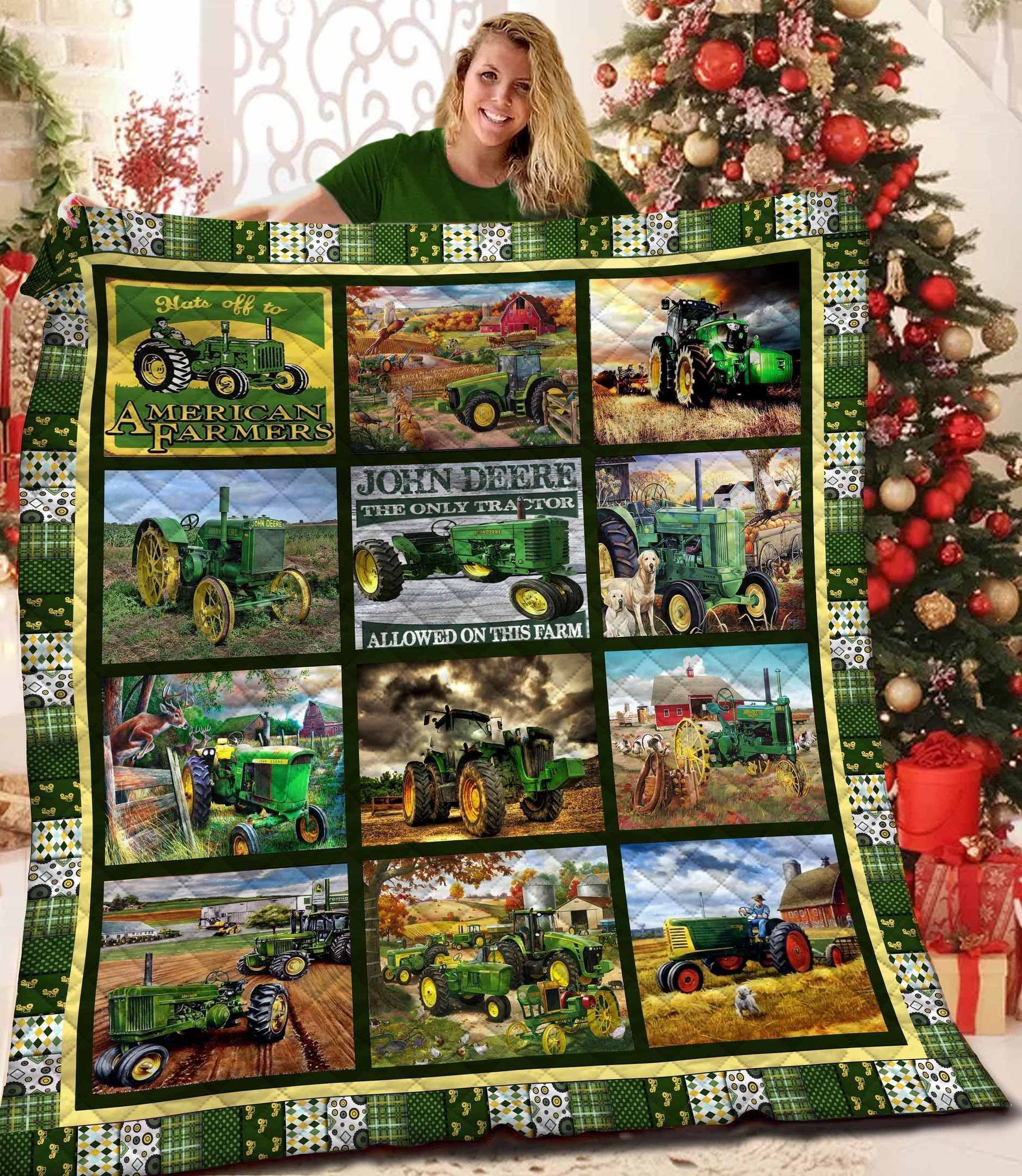 Farmer Quilt Blanket BBB061117NL