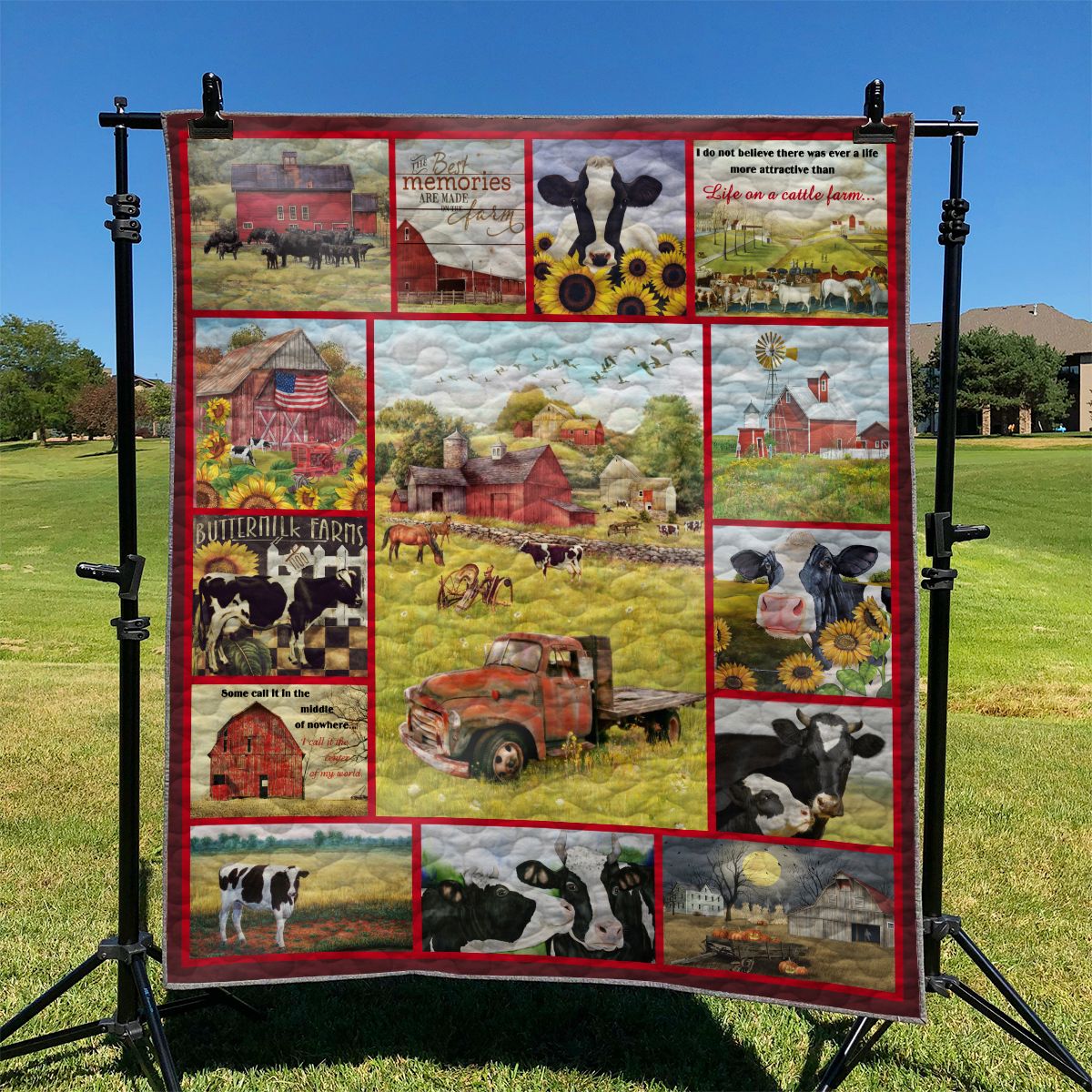 Farmers Life NI2102003YA Quilt Blanket