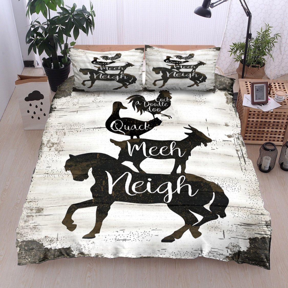 Farmhouse Animal Bedding Set