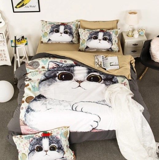 Fat Cat Bedding Set