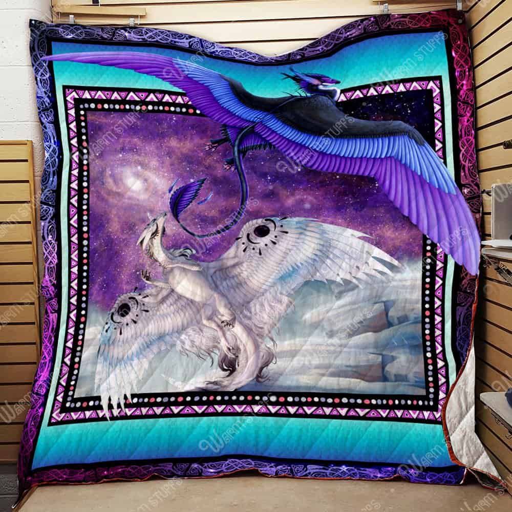 Feathered Dragon Quilt Blanket Dhc1312187Dd