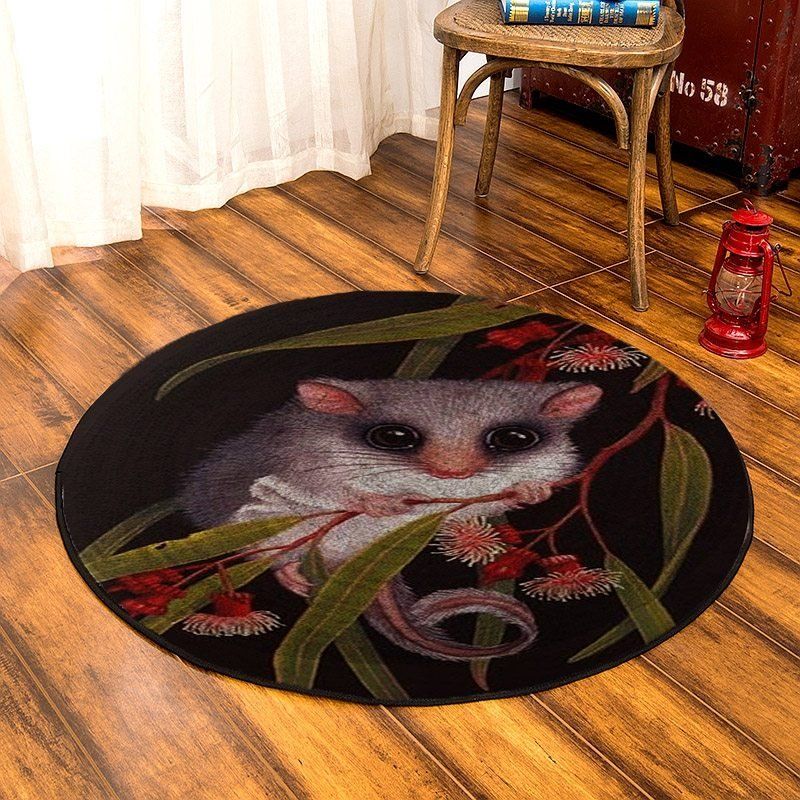Feathertail Glider Round Carpet