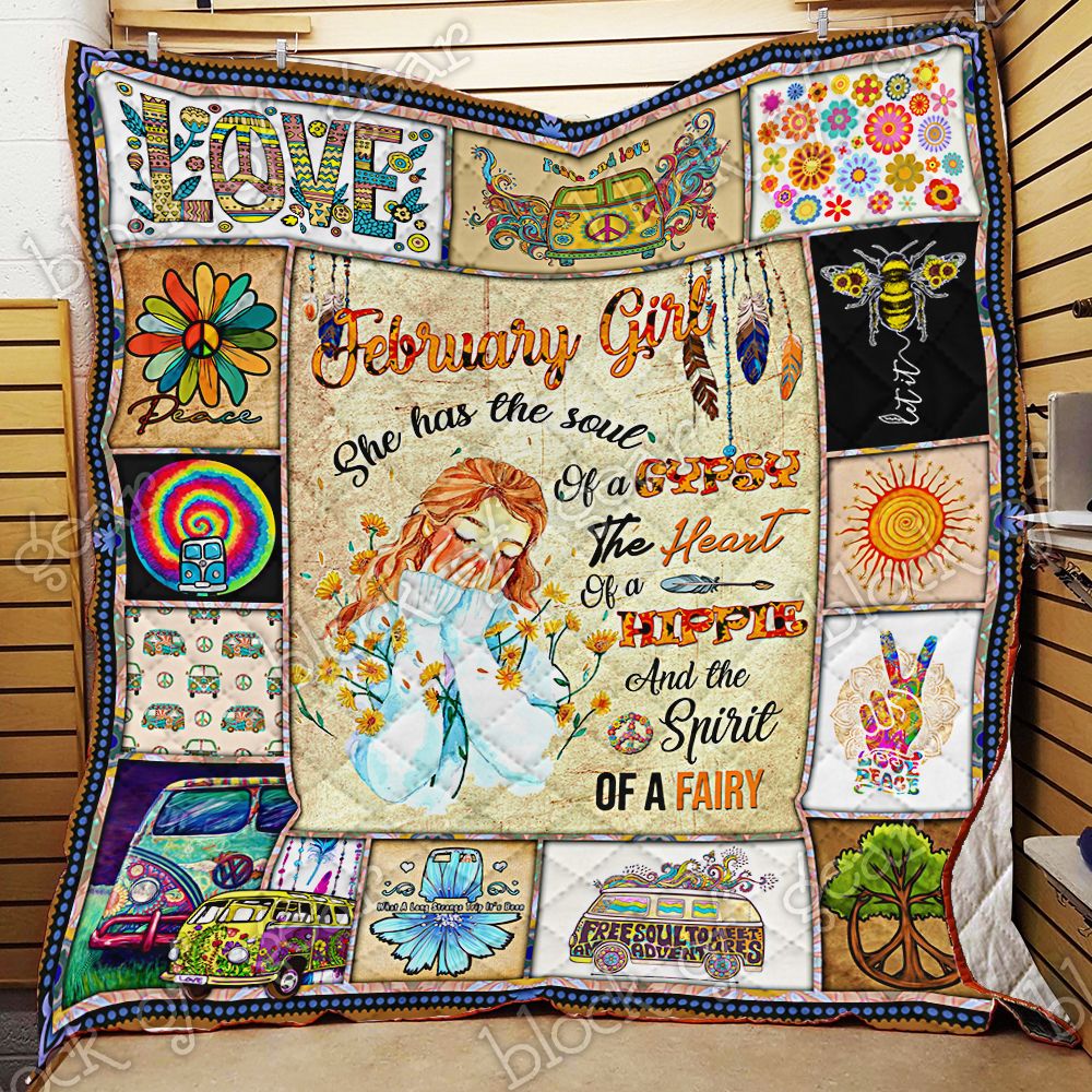 February Girl Hippie Quilt Pn635M2 Dhc11123923Dd