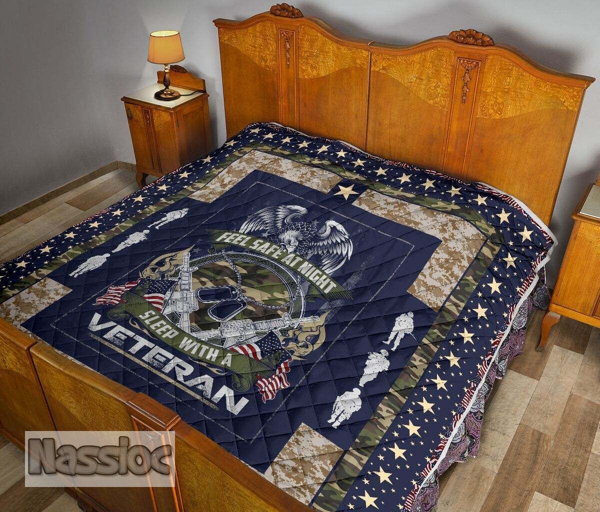 FEEL SAFE AT NIGHT SLEEP WITH A VETERAN DHC281110819DD