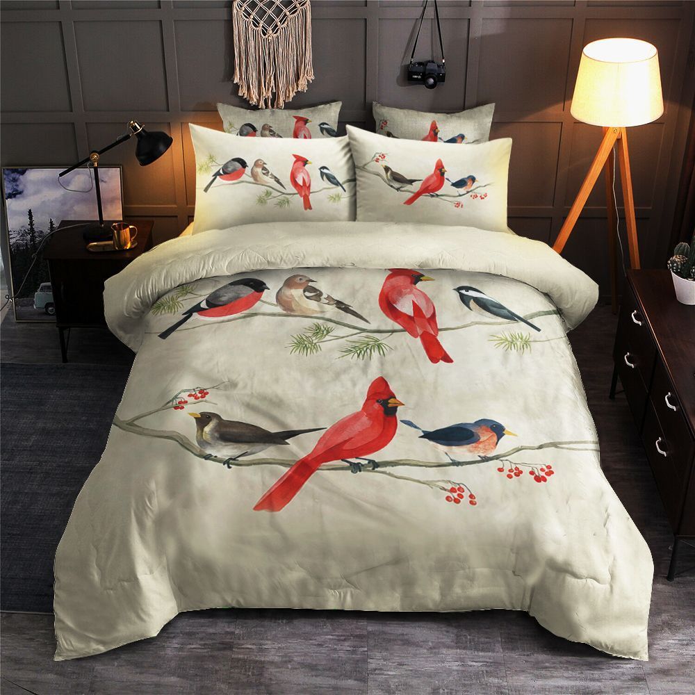 Festival Birds Bedding Set