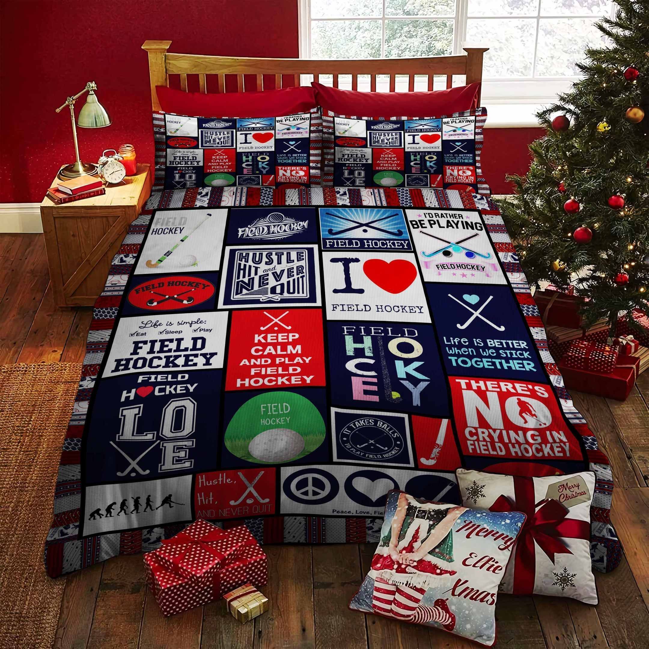Field Hockey Bedding Set