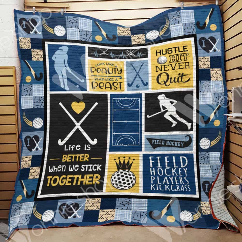Field Hockey Quilt Blanket DHC0102795TD
