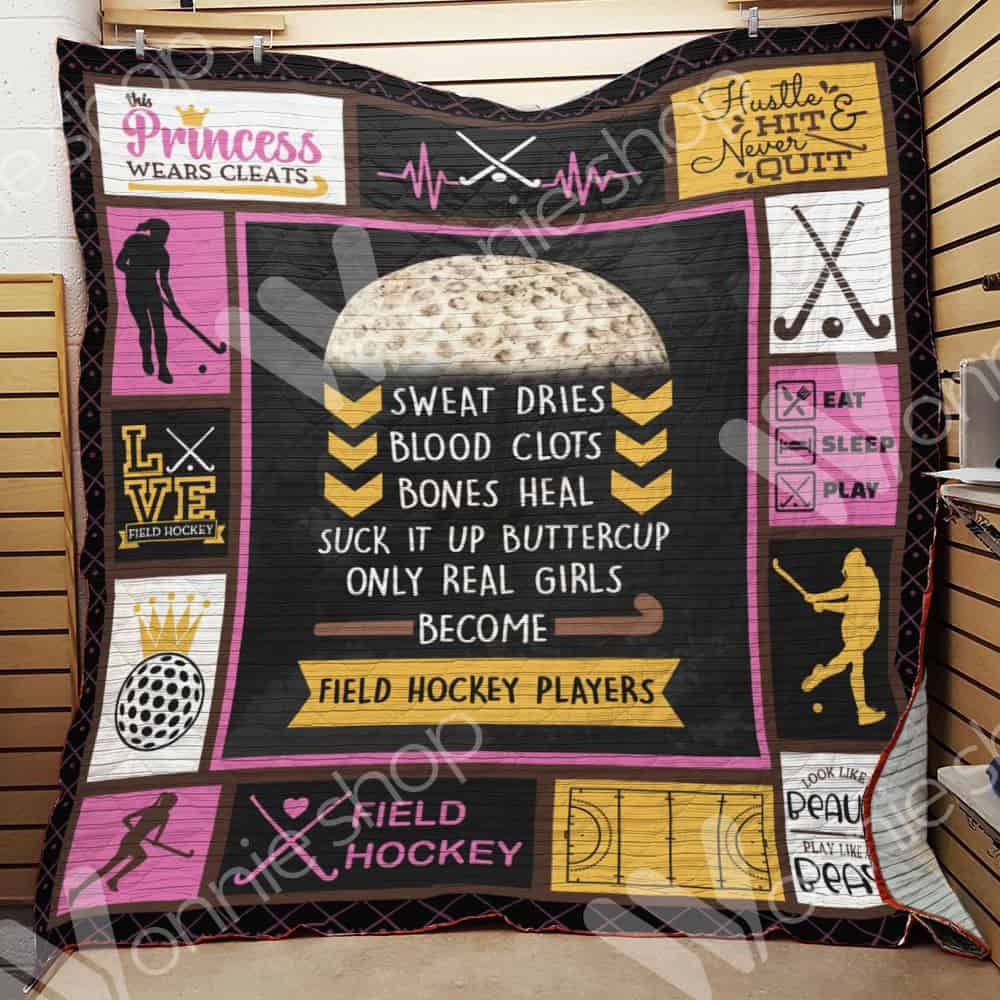 Field Hockey Quilt Blanket DHC0102806TD