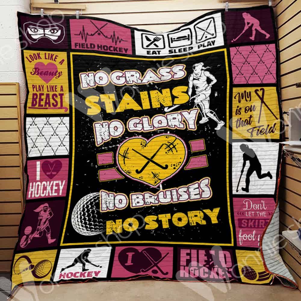 Field Hockey Quilt Blanket DHC0102813TD