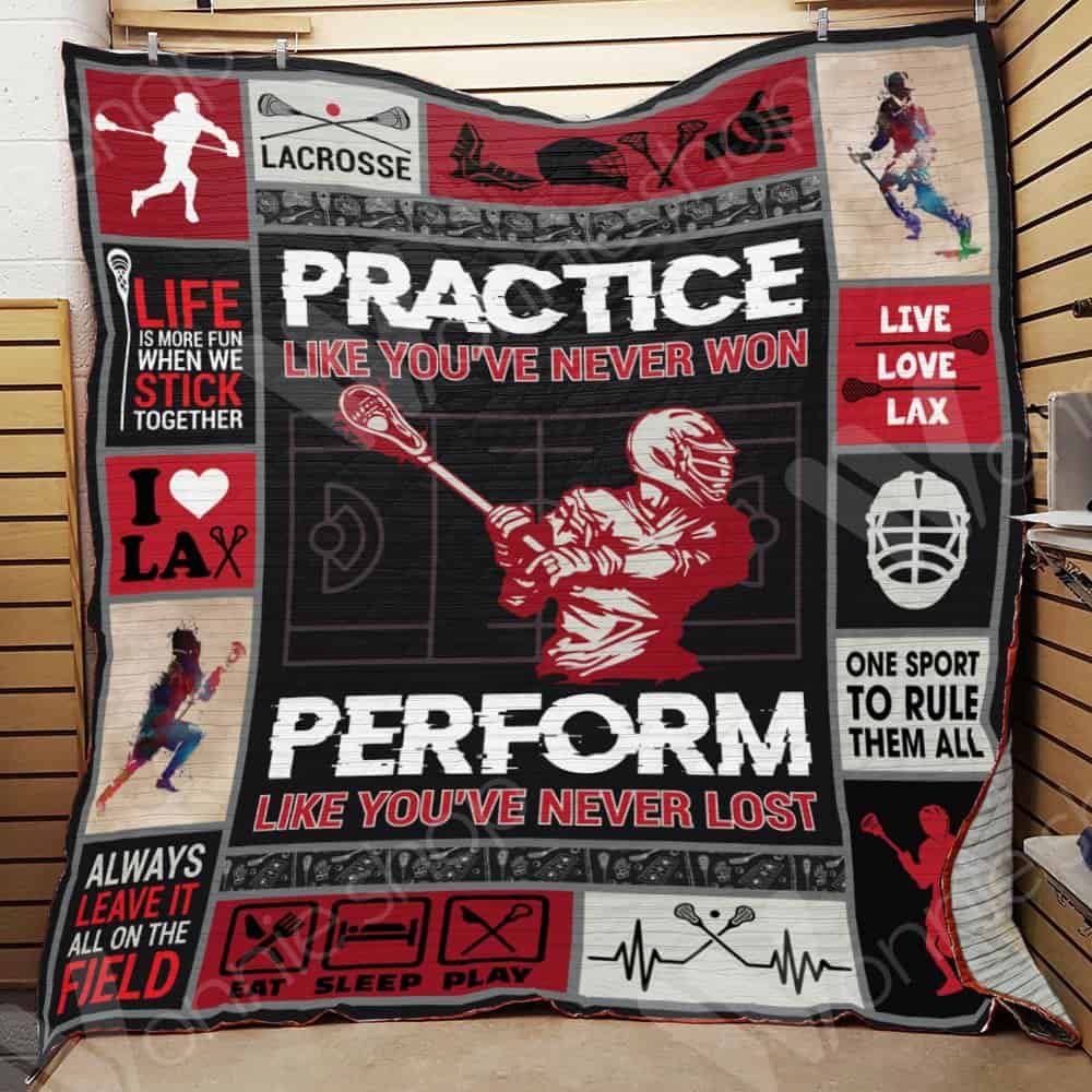 Field Lacrosse Blanket LNT0712014 Quilt Blanket