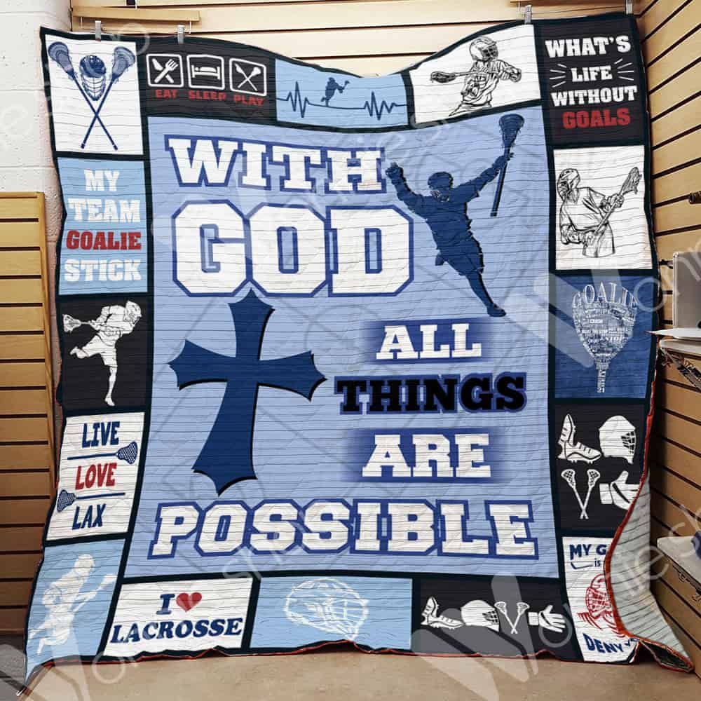 Field Lacrosse Quilt Blanket DHC0102771TD