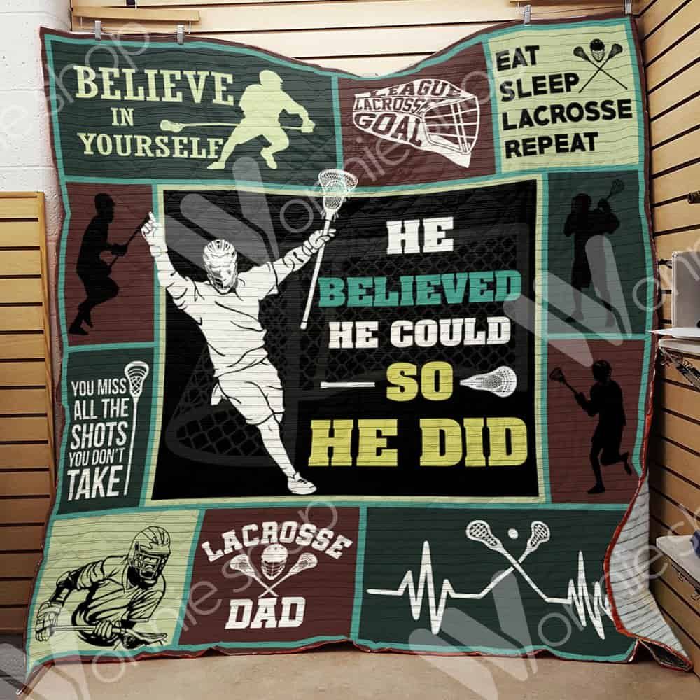 Field Lacrosse Quilt Blanket DHC0102776TD